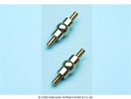 Ball-end bolt 6.5 mm - M 3.0 x 6.0. dia 7.8 mm