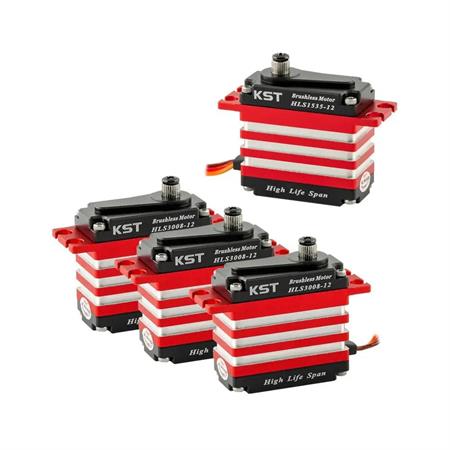 12V HLS Combo Brushless Servos - HLS3008-12 & HLS1535-12 Combo Set (Coming Soon)