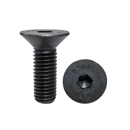 3X8 mm Flat socket head screw  (Steel 12.9)  (10 PCS.)