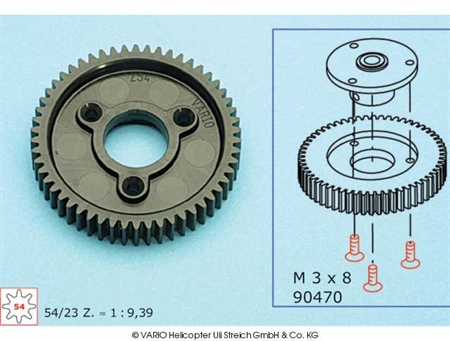 Gear 54-tooth