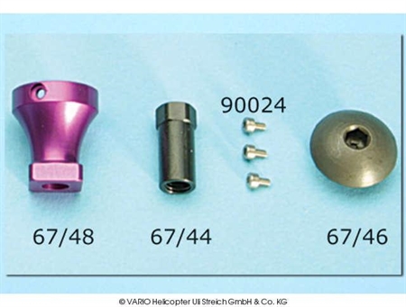 Starter adaptor for M 8 crankshaft