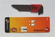  Ballpoint set -/1.5 - 2.0 - 2,5 - 3.0 - 4.0 - 5.0 mm