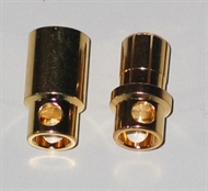 Connector Bullet 8mm Female+Male