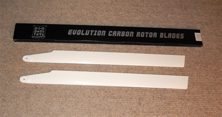 Carbon-Fiber Evolution 3D White 710mm - Symmetrical