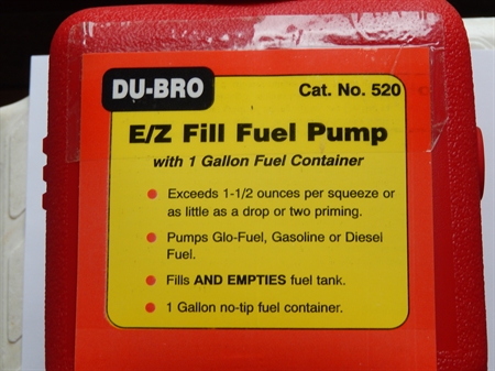 E/Z Fill Fuel Pump with 1 Gallon Fuel Can Complete 