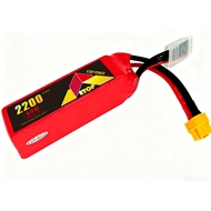 ETOP POWER 2200mAh 45C 6S 22.2V lipo battery 