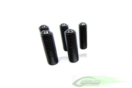 DIN 12.9 Cup Point Set Screws M3x8 (5pcs) - Goblin 500