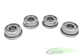 ABEC-5 Flanged bearing Ø2,5 x Ø6 x 2,6(4pcs) - Goblin 500/770/ HPS 630/700