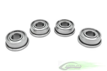 ABEC-5 Flanged bearing  Ø3 x Ø7 x3 (4pcs)