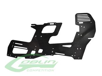 Carbon Fiber 2mm Main Frame (1pc) - Goblin 700 Competition