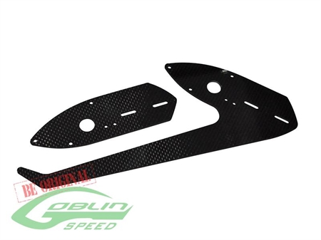 Carbon Fiber Vertical Fin - Goblin Speed