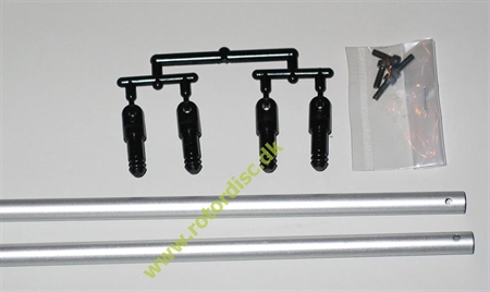 TAIL BOOM BLACE SET  L=560