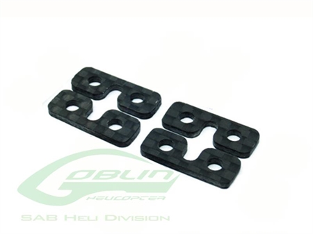 Carbon Fiber Tail Servo Support - Goblin 380