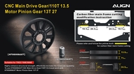 CNC Slant Thread Main Drive Gear /110T 13.5