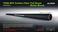 700N DFC Carbon Fiber Tail Boom-Matte Black
