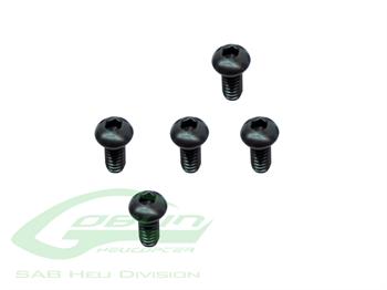 DIN 12.9 Button Head Cap M2x4 (5pcs) - Goblin 500/570 