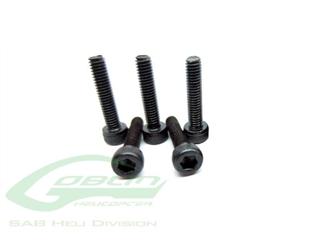 HC020-S - DIN 12.9 Socket Head Cap M2,5x8 (5pcs)