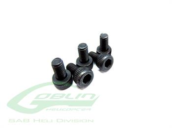 HC044-S - DIN 12.9 Socket Head Cap M3x6 (5pcs) 