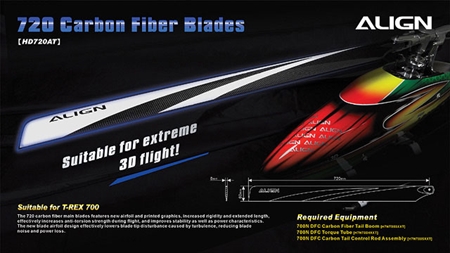 720 Carbon Fiber Blades