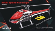 500E Speed Fuselage - Red & White