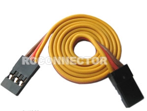   JR Servo Extension Wire 15cm (Male to Male) 22AWG