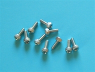3X10 mm Socket Head Bolt  (Steel zinkbelagt  2.9) (10 PCS.)   
