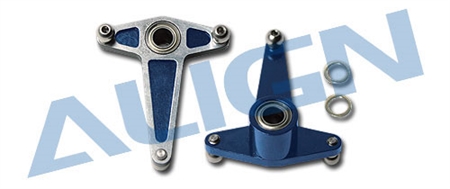 METAL AILERON LEVER - BLUE